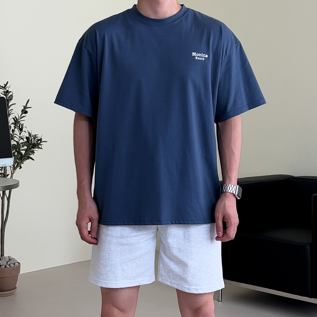 반팔 티셔츠 모델 착용 이미지-S2L10